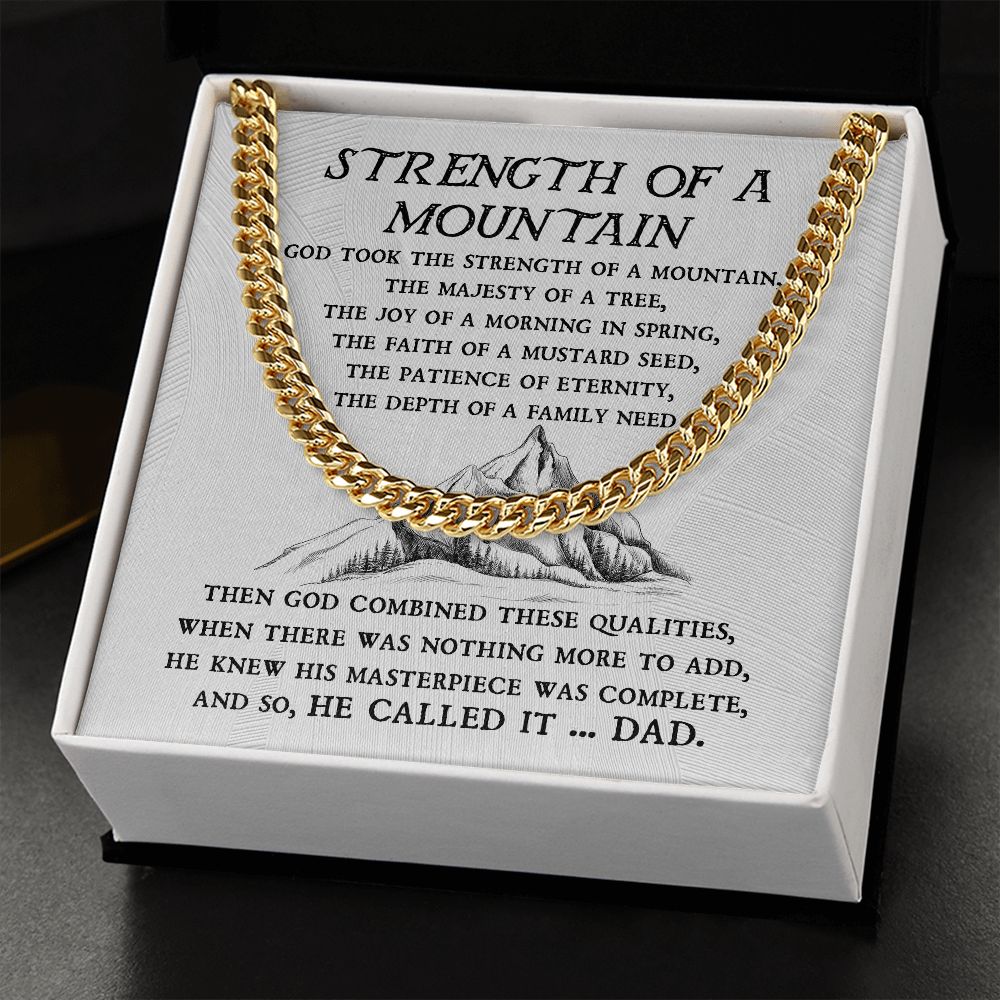 Strength Mountain for Dad | Chain