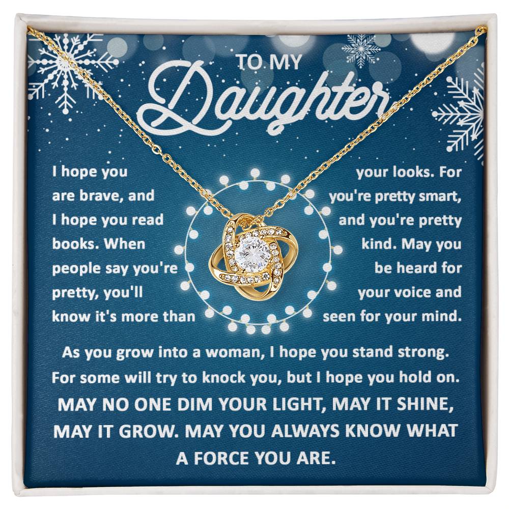 Daughter May You Know | Love Knot