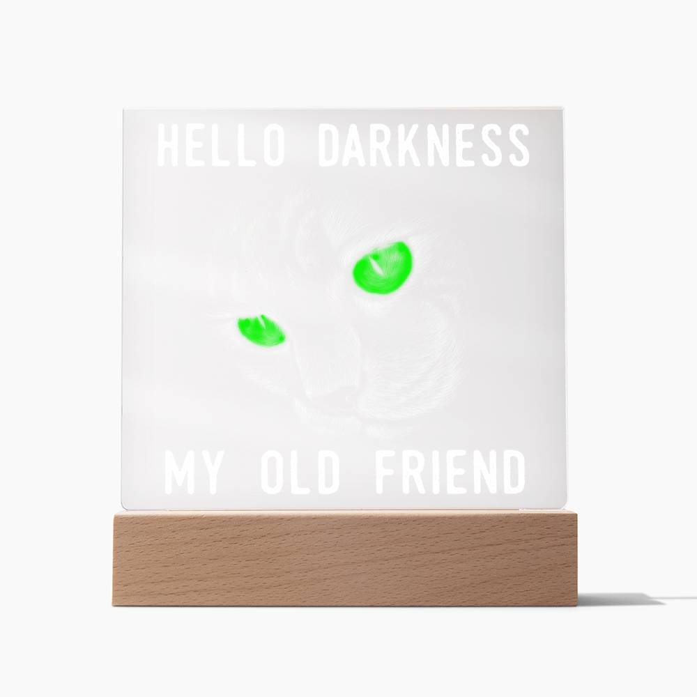 Hello Darkness | Acrylic