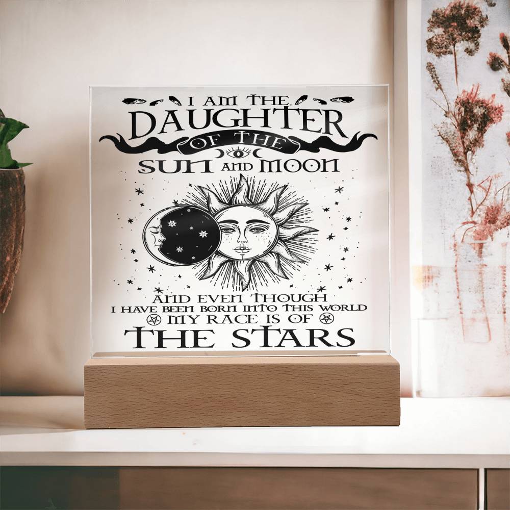 Daughter Sun and Moon | Acrylic