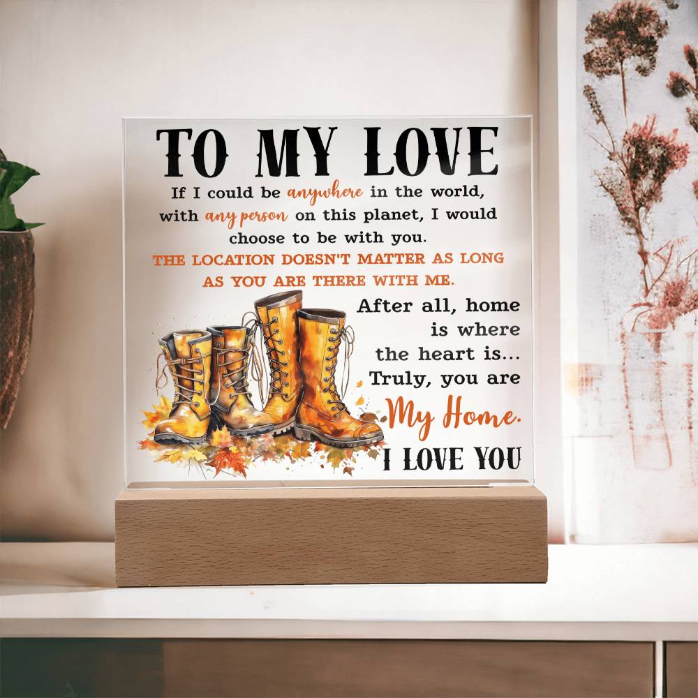 My Love My Home | Acrylic