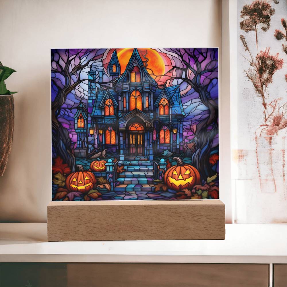 Halloween Stained Glass | Acrylic