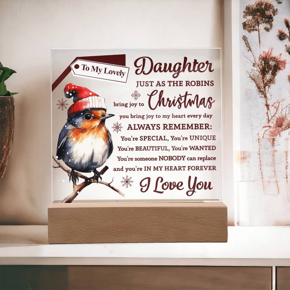 Daughter Robins Bring Joy | Acrylic