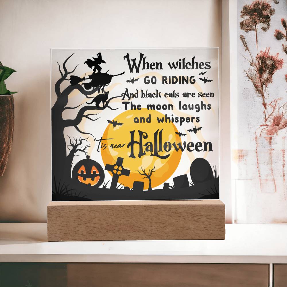 Halloween Black Cats | Acrylic