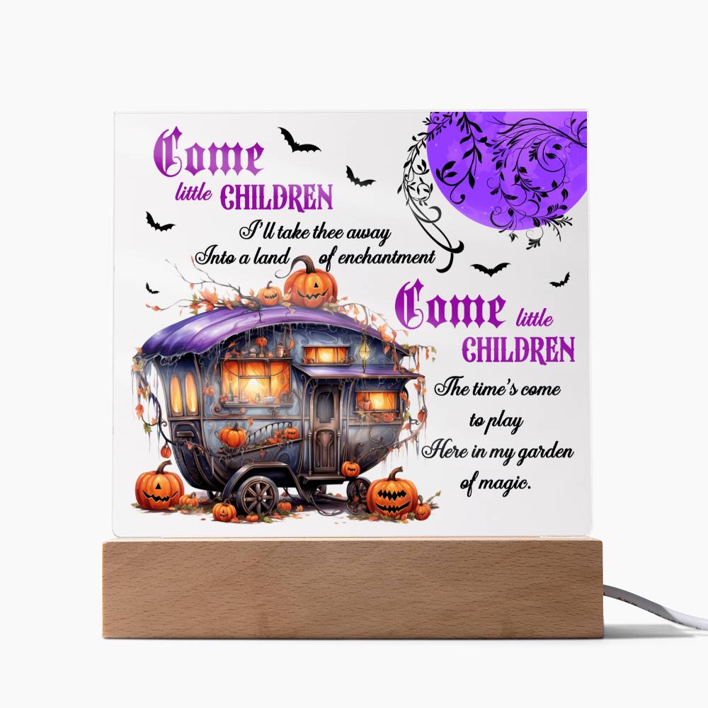 Halloween Garden of Magic | Acrylic