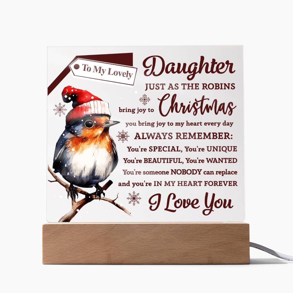 Daughter Robins Bring Joy | Acrylic
