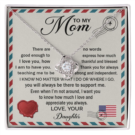 Mom I Love You | Love Knot
