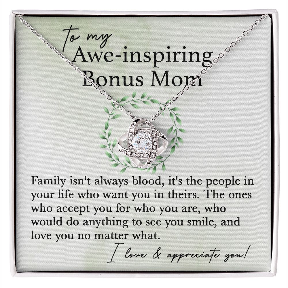 Awe-inspiring Bonus Mom | Love Knot