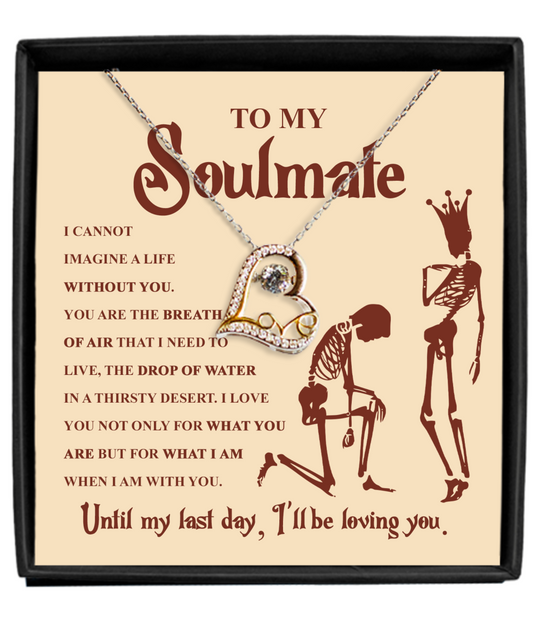 Breath of Air Heart Necklace
