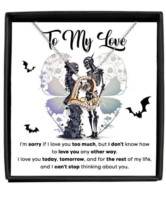 Love Much Heart Necklace